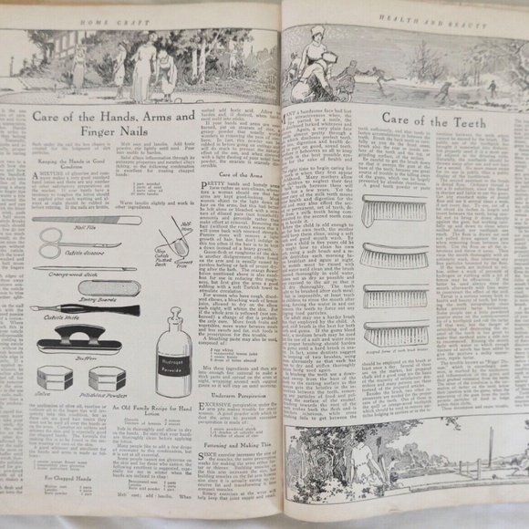 Vtg. 1920 HOME CRAFT AMERICAN WOMAN'S HANDBOOK Weekly Chicago Household How to - Picture 7 of 10